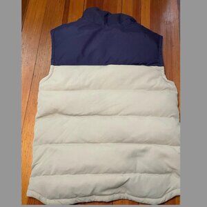 Patagonia Bivy Vest Mens Size S Puffer Duck Down Button Hiking Outdoor 27586